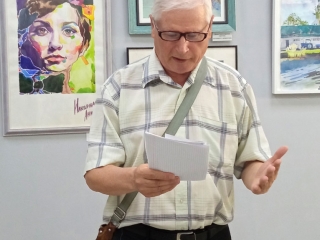 Лауреат всероссийских литературных премий им. А. Прокофьева, им. И. Дмитриева Виктор Михайлович Яковлев читает свои стихи.