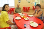 Завтрак участников пленэра