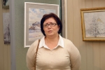 Ведущая открытие выставки Елена Малыгина