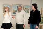 Выставку открывает Юлий Колесник