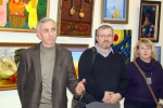 Председатель Нижегородского союза художников выступает с приветственной речью