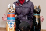 Елена Колесник и ее кошки